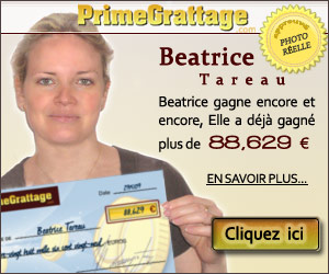 Gagnant prime grattage